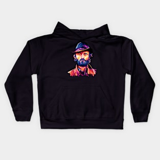 Phil Collins Pop Art Wpap Kids Hoodie